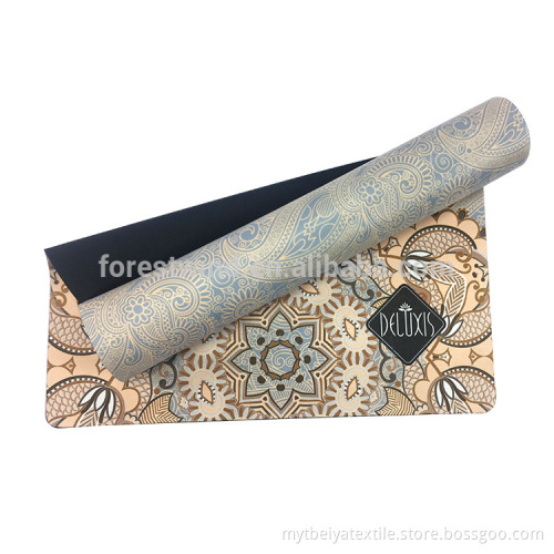 Wholesale Customized PVC Custom Logo Yoga Mat Material Rubber